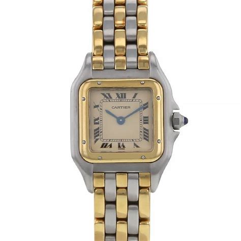 cartier panthere armreif vintage|vintage cartier panthere watch value.